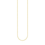 THOMAS SABO NECKLACE "ROUND BELCHER CHAIN"GOLD