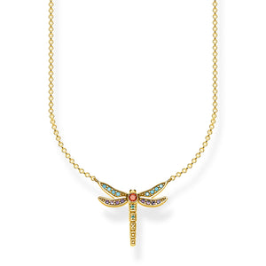 THOMAS SABO "NECKLACE DRAGONFLY SMALL"GOLD