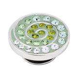 Kameleon Sterling Silver JewelPop Color Spiral CZ