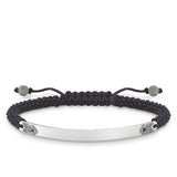 THOMAS SABO LOVE BRIDGE BRACELET "BLACK MAORI"ENGRAVABLE