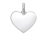 THOMAS SABO HEART PENDANT CLEAR CZ "HEART PAVÉ"