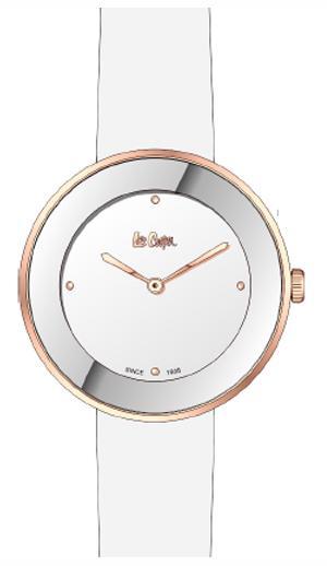 LEE COOPER -STAINLESS STEEL, LEATHER, PLATED ROSE GOLD, SMALL CASE