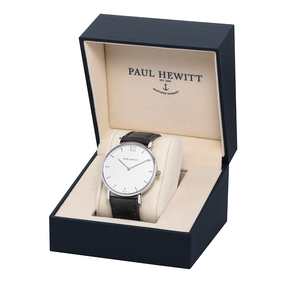 Watch Paul Hewitt Schwarz Uhr Paul Hewitt Uhr Schwarz Silber Paul