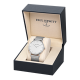 Paul Hewitt White Sand Watch Stainless Steel Mesh Strap