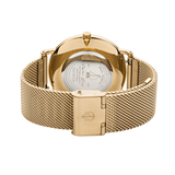 Paul Hewitt White Sand Watch IP Gold Mesh Strap IP Gold