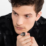 THOMAS SABO RING RING "SKULL PAVÉ"