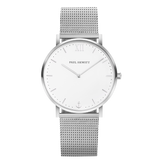 Paul Hewitt White Sand Watch Stainless Steel Mesh Strap