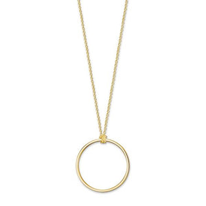 THOMAS SABO CHARM NECKLACE "CIRCLE GOLD"