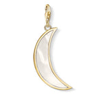 THOMAS SABO CHARM PENDANT "MOON MOTHER-OF-PEARL"