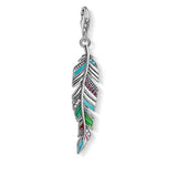 THOMAS SABO CHARM PENDANT "ETHNIC FEATHER"