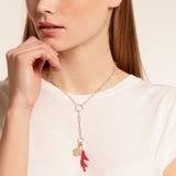 THOMAS SABO CHARM PENDANT "RED CORAL"