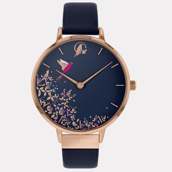 NAVY HUMMINGBIRD WATCH