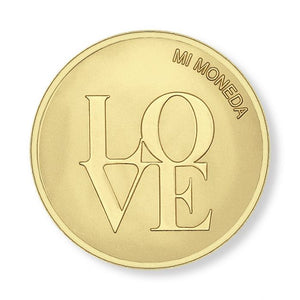 MI MONEDA LOVE & DREAMCATCHER GOLD PLATED DESK