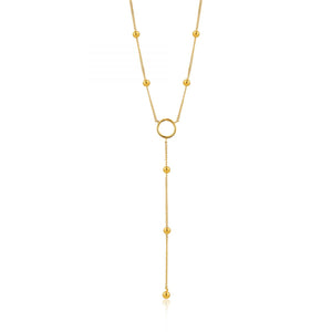 ANIA HAIE MODERN CIRCLE Y NECKLACE