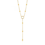 ANIA HAIE MODERN CIRCLE Y NECKLACE